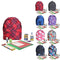 Wholesale Pre K - Kindergarten Kit (44 Items per Kit) in 15" Patterned Economy Backpack